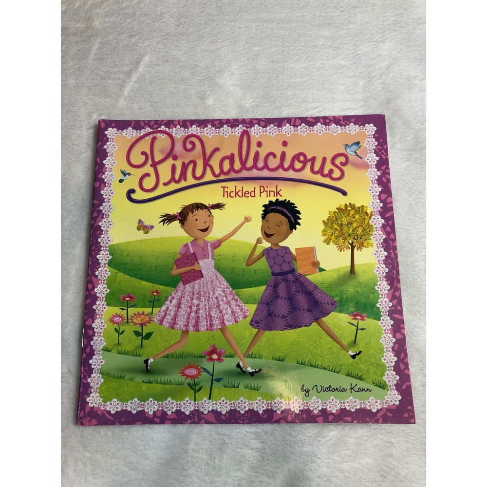 Pinkalicious Tickled Pink Childrens Book Paperback Humor Victoria Kann